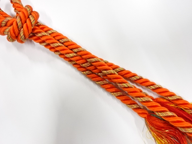 正絹　手組帯締め